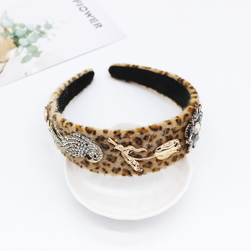 Leopard print Headband