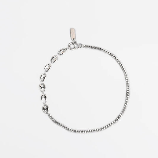 Krivi Choker Necklace - Silver